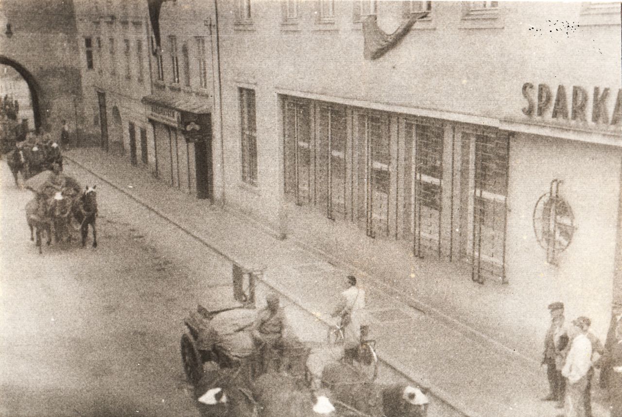 Foto von Retz im Jahr 1945